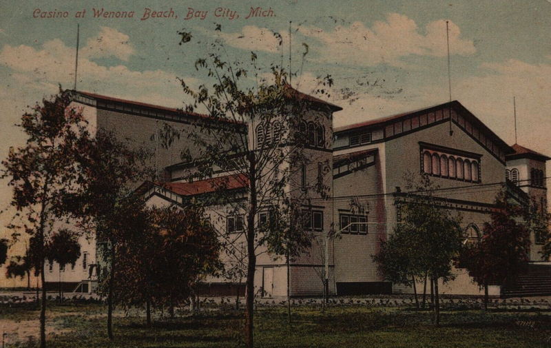 Wenona Park Dance Pavillion - Vintage Postcard (newer photo)